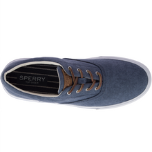 Load image into Gallery viewer, Sperry Men&#39;s Striper II Washed Sneaker -  Navy (STS16797)
