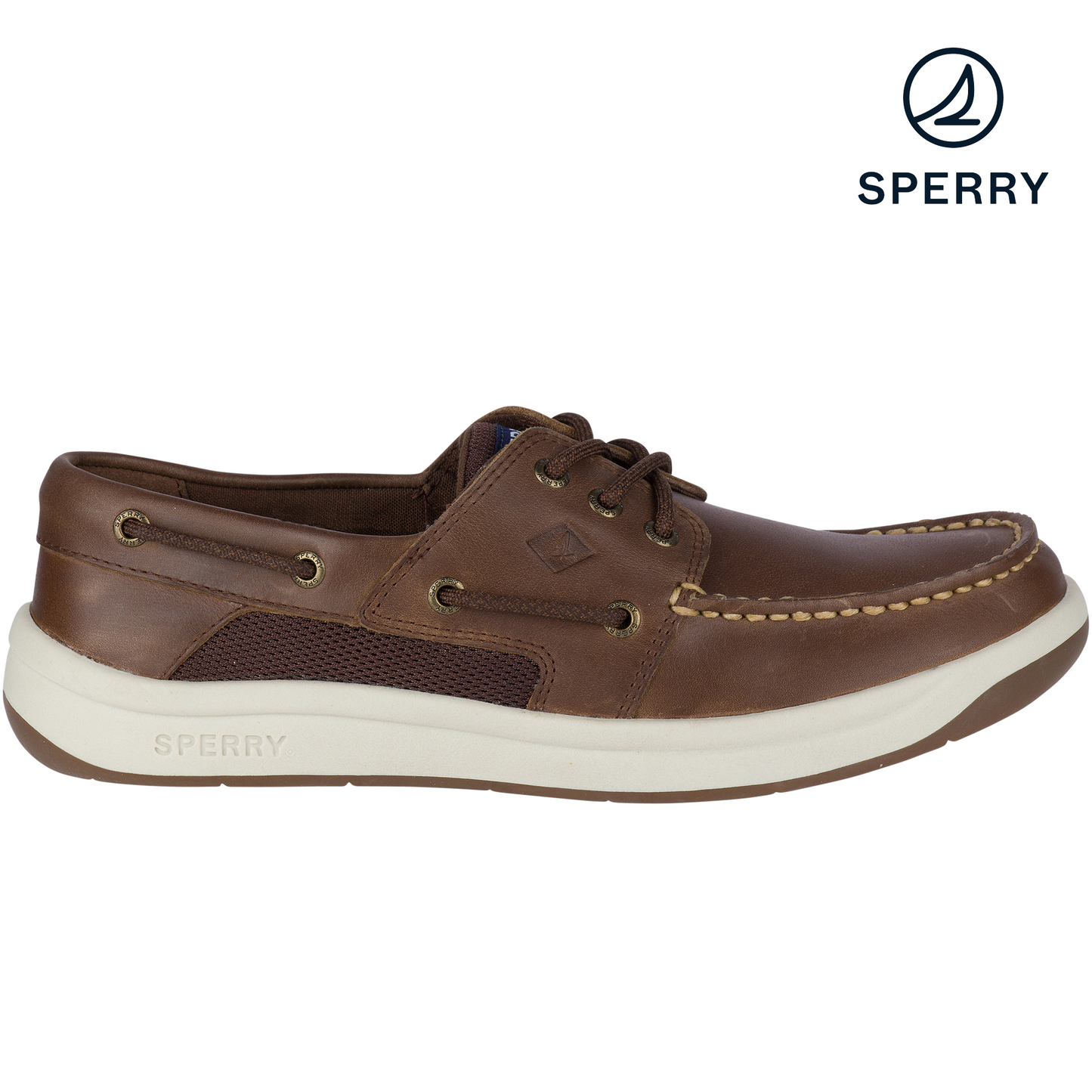 Sperry Men's Convoy 3Eye Tan Boat Shoes (STS17292)