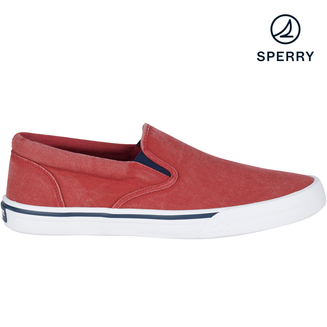 Sperry Mens Striper II Slip-On/ Red