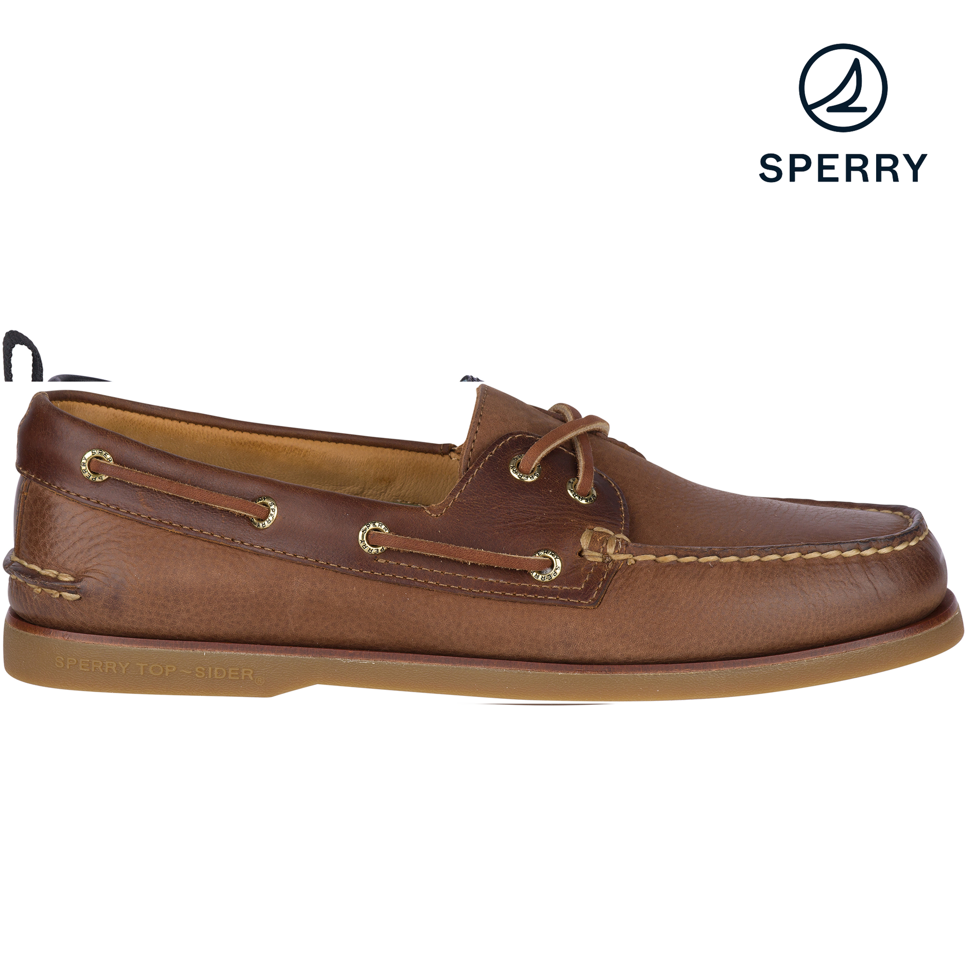 Sperry Men's Gold Cup Authentic Original Rivingston Tan Boat Shoes