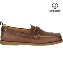 Load image into Gallery viewer, Sperry Men&#39;s Gold Cup Authentic Original Rivingston Tan Boat Shoes (STS19319)
