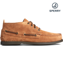 Load image into Gallery viewer, Sperry Men&#39;s Authentic Original Relaxed Chukka Dark Tan Boots (STS19440)
