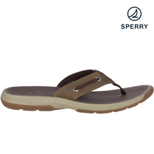 Load image into Gallery viewer, Sperry Men&#39;s Warwick Thong Tan Sandals (STS19591)
