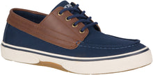Load image into Gallery viewer, Men&#39;s Halyard Camp Moc Navy Sneaker (STS21477)
