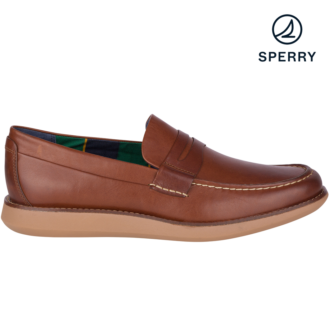 Sperry Men's Kennedy Penny Varsity Rustic Tan Casual (STS21639)