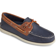 Load image into Gallery viewer, Sperry Men&#39;s A/O 2 Eye Wild Horse Navy/Sonora
