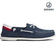Load image into Gallery viewer, Sperry Men&#39;s Authentic Original Kick Down Boat Shoe - Navy (STS21940)
