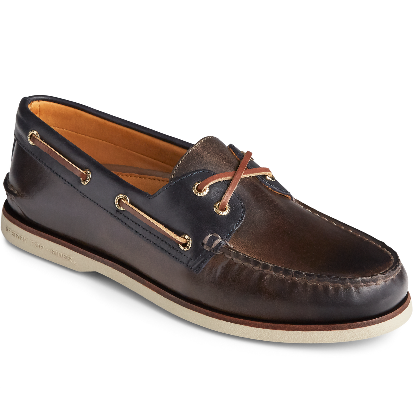 Sperry Men's Gold Cup Authentic Original Camden Boat Shoe - Blue (STS22142)