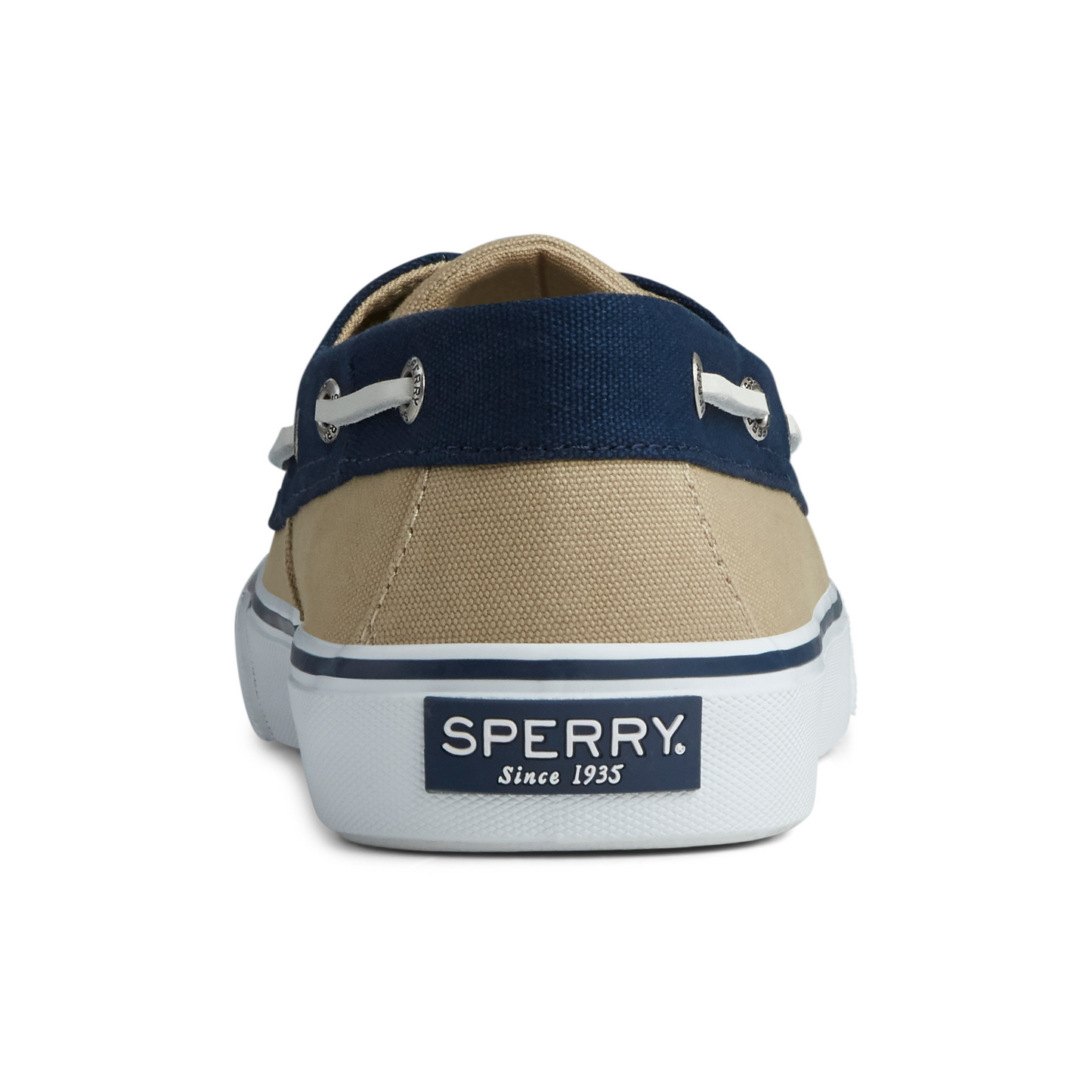 Sperry Men's Bahama II Saturated Sneaker - Khaki/Navy (STS22530)