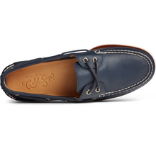 Load image into Gallery viewer, Sperry Men&#39;s Gold Cup Authentic Original  Glove Leather Boat Shoe - Navy (STS22578)
