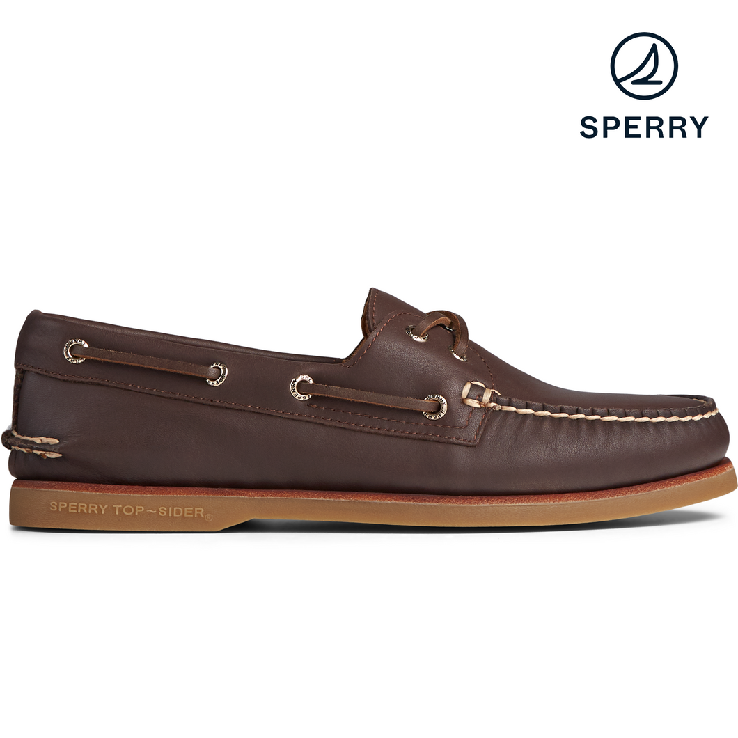 Sperry Men's Gold Cup Authentic Original  Glove Leather Boat Shoe - Brown (STS22582)