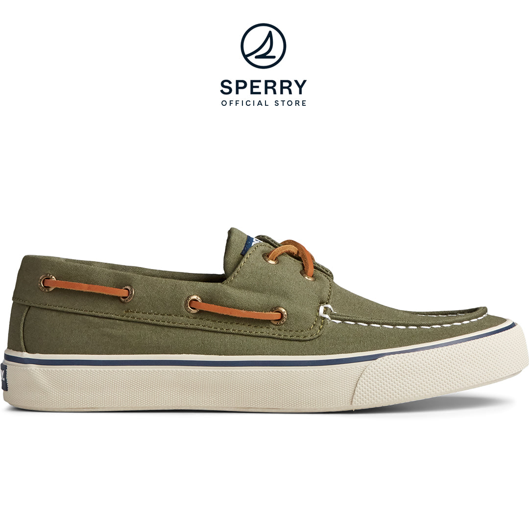Sperry Men's Bahama II Sneaker - Olive (STS22607)