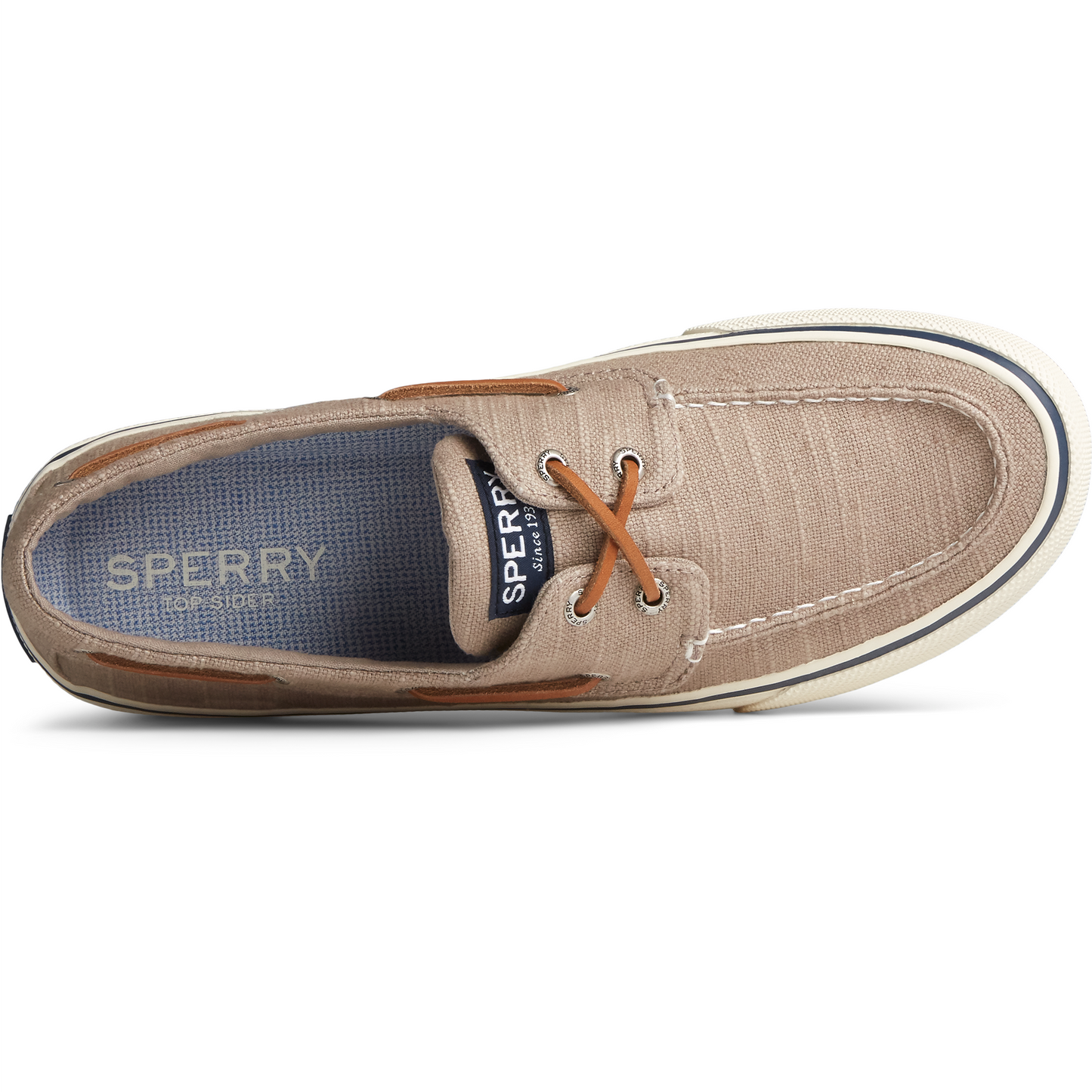 Sperry Men's Bahama II Baja Linen Taupe STS230490