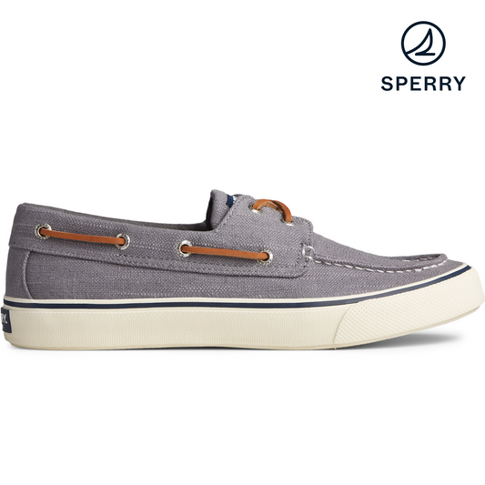 Sperry Men's Bahama II Baja Linen Dark Grey STS230510