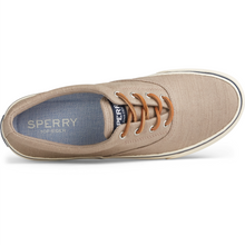 Load image into Gallery viewer, Sperry Men&#39;s Striper II Baja Linen Sneaker - Taupe (STS23058)
