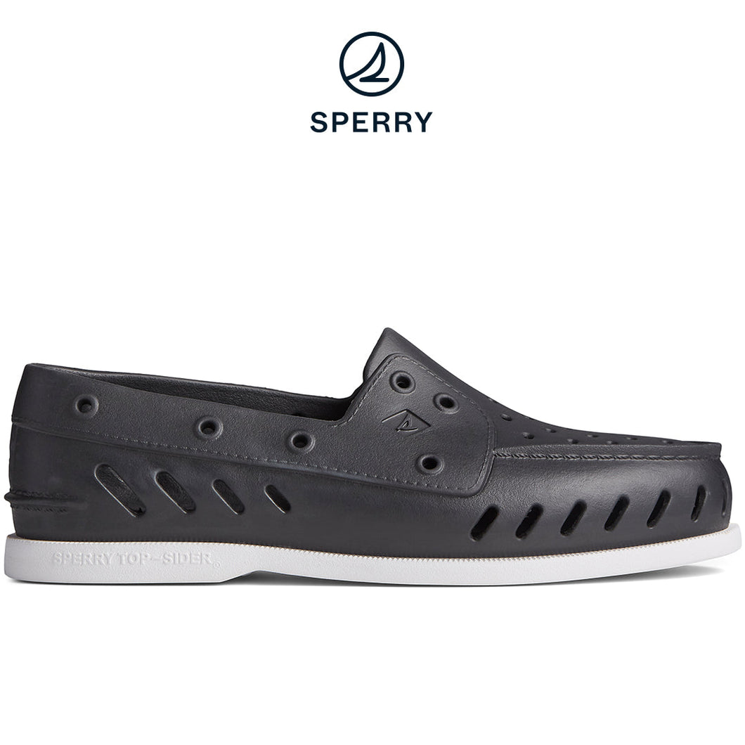 Sperry Unisex's Authentic Original™ Float Boat Shoe Black (STS23287)