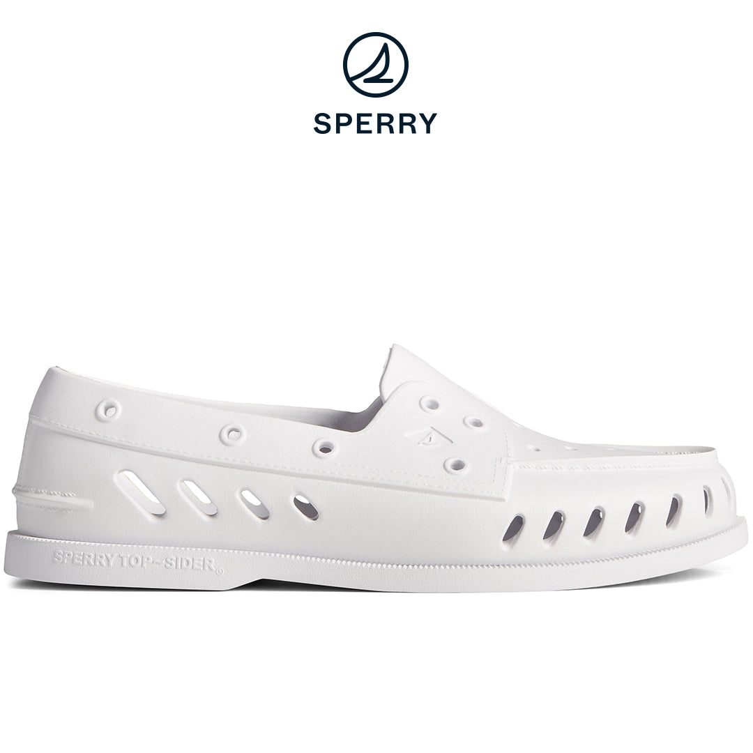 Sperry Unisex's Authentic Original™ Float Boat Shoe White (STS23288)