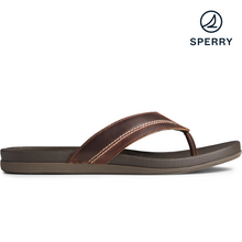 Load image into Gallery viewer, Men&#39;s PLUSHWAVE Dock Flip Flop - Brown (STS23330)

