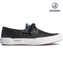Load image into Gallery viewer, Sperry Men&#39;s Soletide Sneaker - Black (STS23459)
