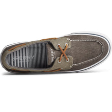 Load image into Gallery viewer, Sperry Men&#39;s Bahama II Waxy Canvas Sneaker - Olive (STS23463)
