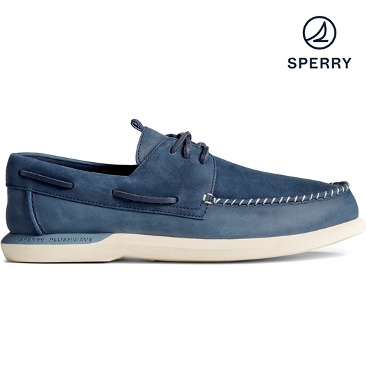 Sperry Men's Authentic Original PLUSHWAVE 2.0 Boat Shoe - Navy (STS23941)