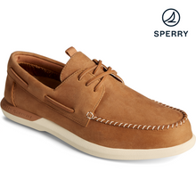 Load image into Gallery viewer, Sperry Men&#39;s Authentic Original PLUSHWAVE 2.0 Boat Shoe - Tan (STS23946)
