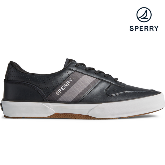 Sperry Men's Halyard Retro Sneakers - Black (STS24064)