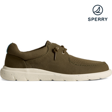 Load image into Gallery viewer, Sperry Men&#39;s SeaCycled™ Captain&#39;s Moc Slip On Sneaker - Olive (STS24089)

