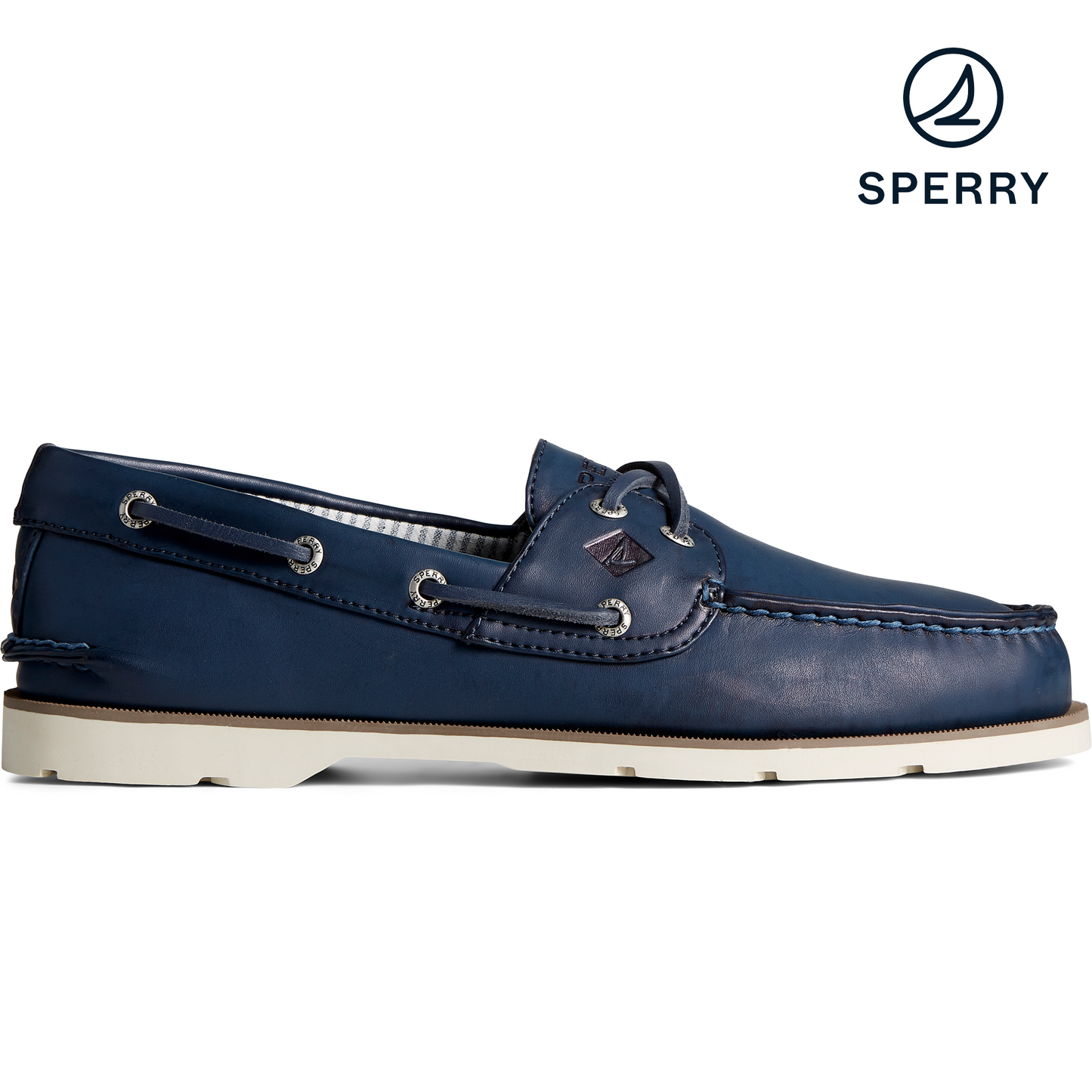 Sperry Men's Leeward Boat Shoe Navy (STS24103)