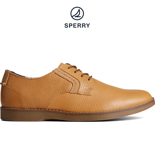Sperry Men's Newman Tumbled Leather Oxford Tan (STS24125)