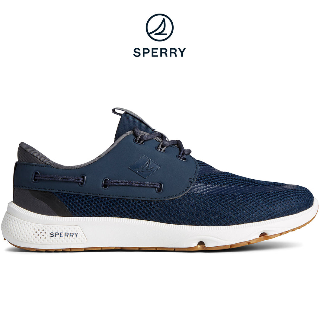 Sperry Men's 7 Seas 3-Eye Sneaker Navy (STS24363)