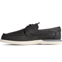 Load image into Gallery viewer, Sperry Men&#39;s Authentic Original PLUSHWAVE 2.0 Boat Shoe - Black (STS24388)
