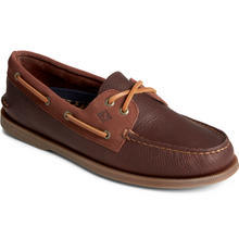 Load image into Gallery viewer, Sperry Men&#39;s Authentic Original Tumbled/Suede Boat Shoe - Brown (STS24531)
