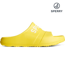 Load image into Gallery viewer, Sperry Women&#39;s Float Slide Logo Sandal - Yellow (STS24801)

