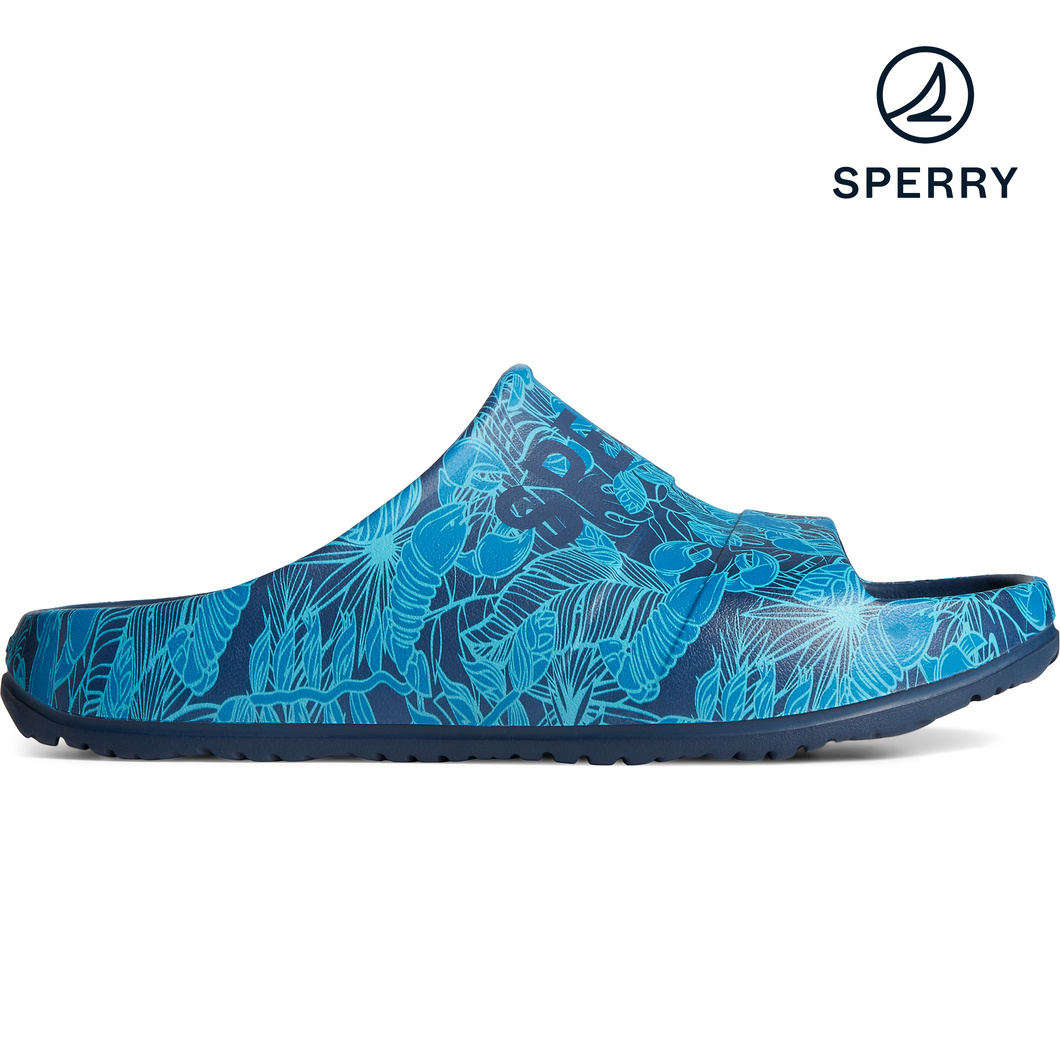 Men's Float Slide Resort Sandal - Blue (STS24822)