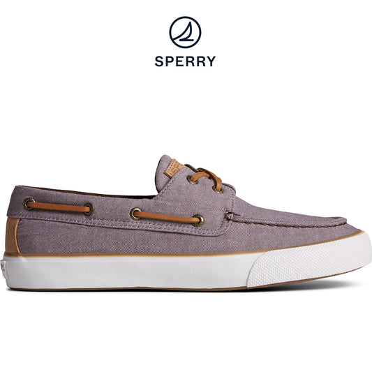 Sperry Men's Bahama II SeaCycled™ Twill Sneaker - Brown (STS24994)