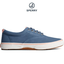 Load image into Gallery viewer, Sperry Men&#39;s Halyard CVO Summer Canvas Sneaker China Blue (STS25079)
