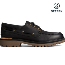 Load image into Gallery viewer, Men&#39;s Authentic Original Lug Boat Shoe - Black (STS25155)
