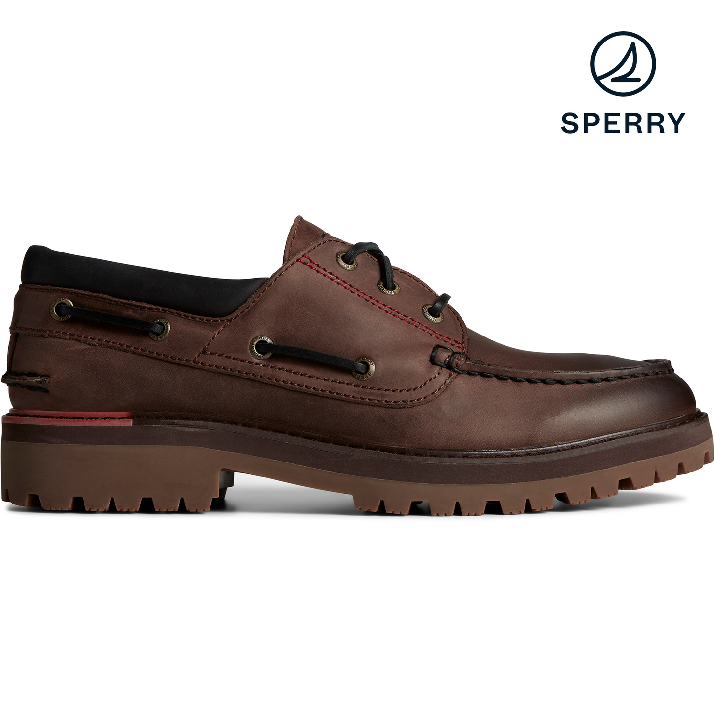 Sperry Men's Authentic Original Lug Boat Shoe - Brown (STS25156)