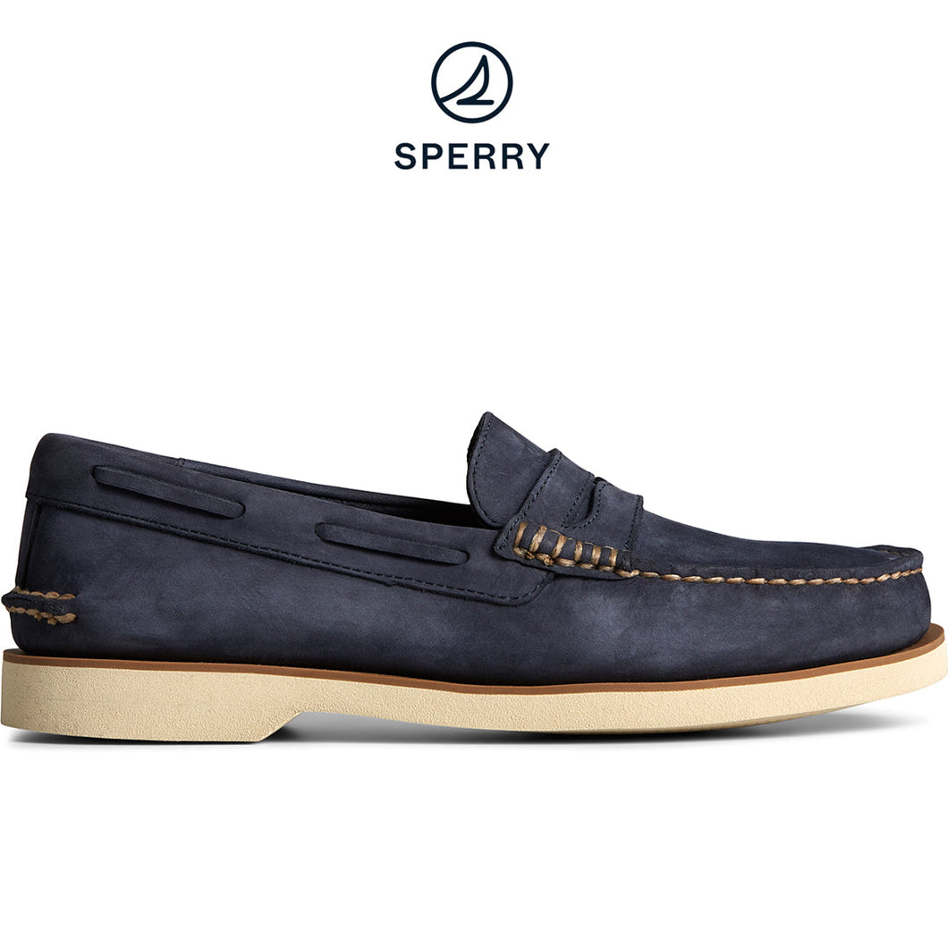 Sperry Men's Authentic Original™ Penny Double Sole Loafer Navy (STS25175)