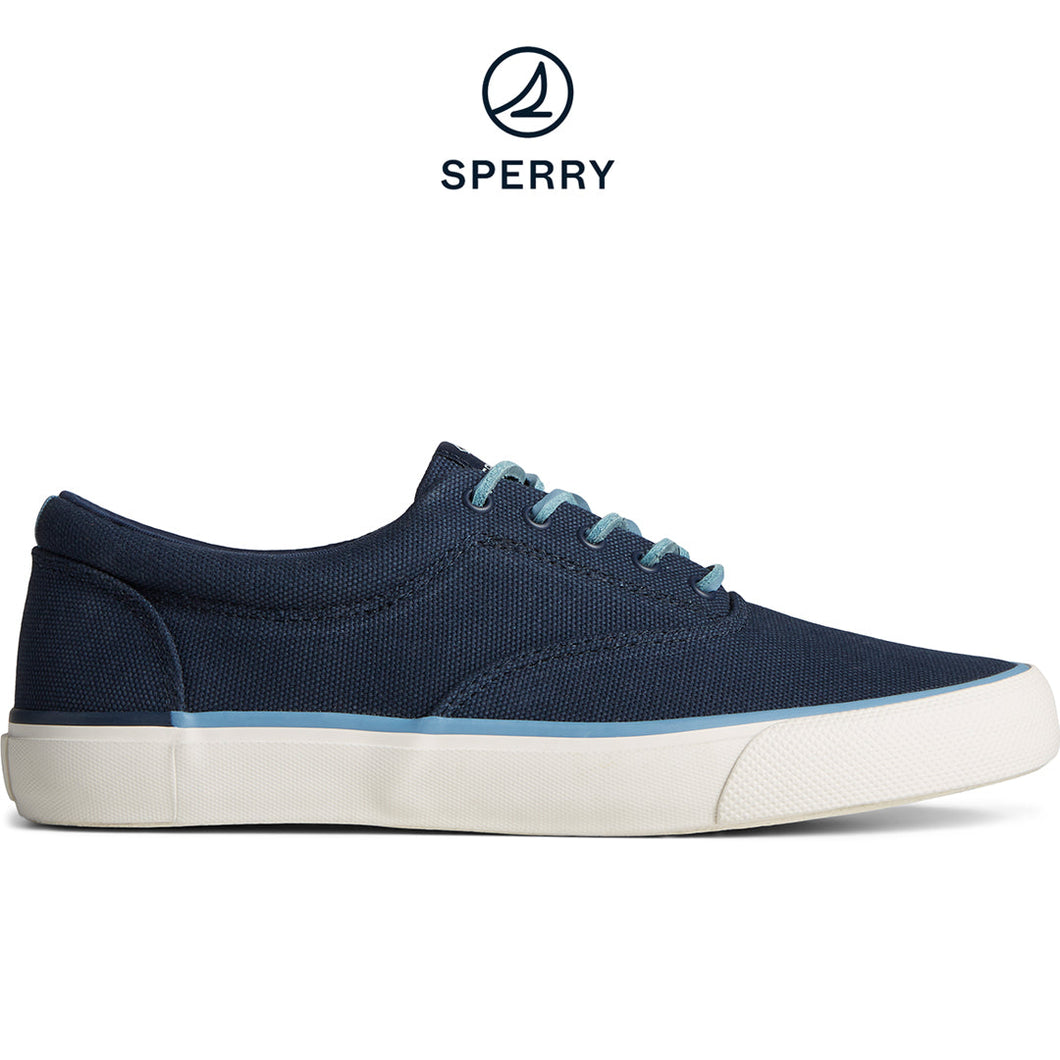 Sperry Men's SeaCycled™ Striper II Palm Sneaker Navy (STS25178)