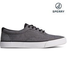 Load image into Gallery viewer, Men&#39;s Striper II CVO SeaCycled™  Twill Sneaker - Black (STS25196)
