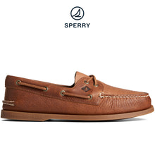 Load image into Gallery viewer, Sperry Men&#39;s Authentic Original™ Tumbled Boat Shoe Brown (STS25292)
