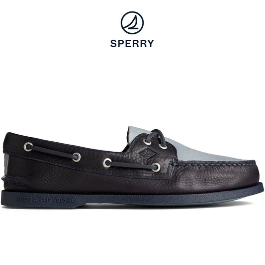 Sperry Men's Authentic Original™ Tumbled Boat Shoe Navy (STS25293)