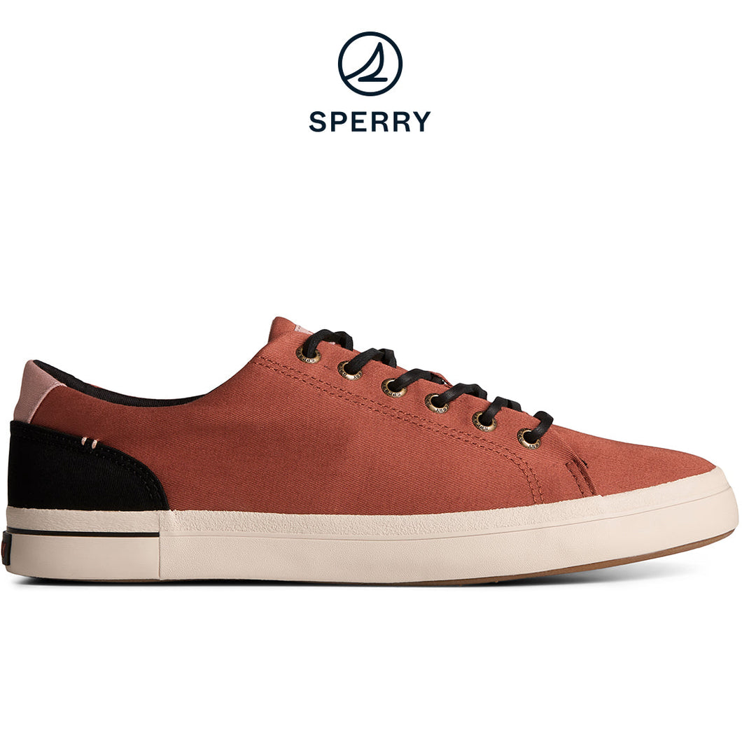 Sperry Men's SeaCycled™ Striper II Textile Sneaker Rust (STS25464)