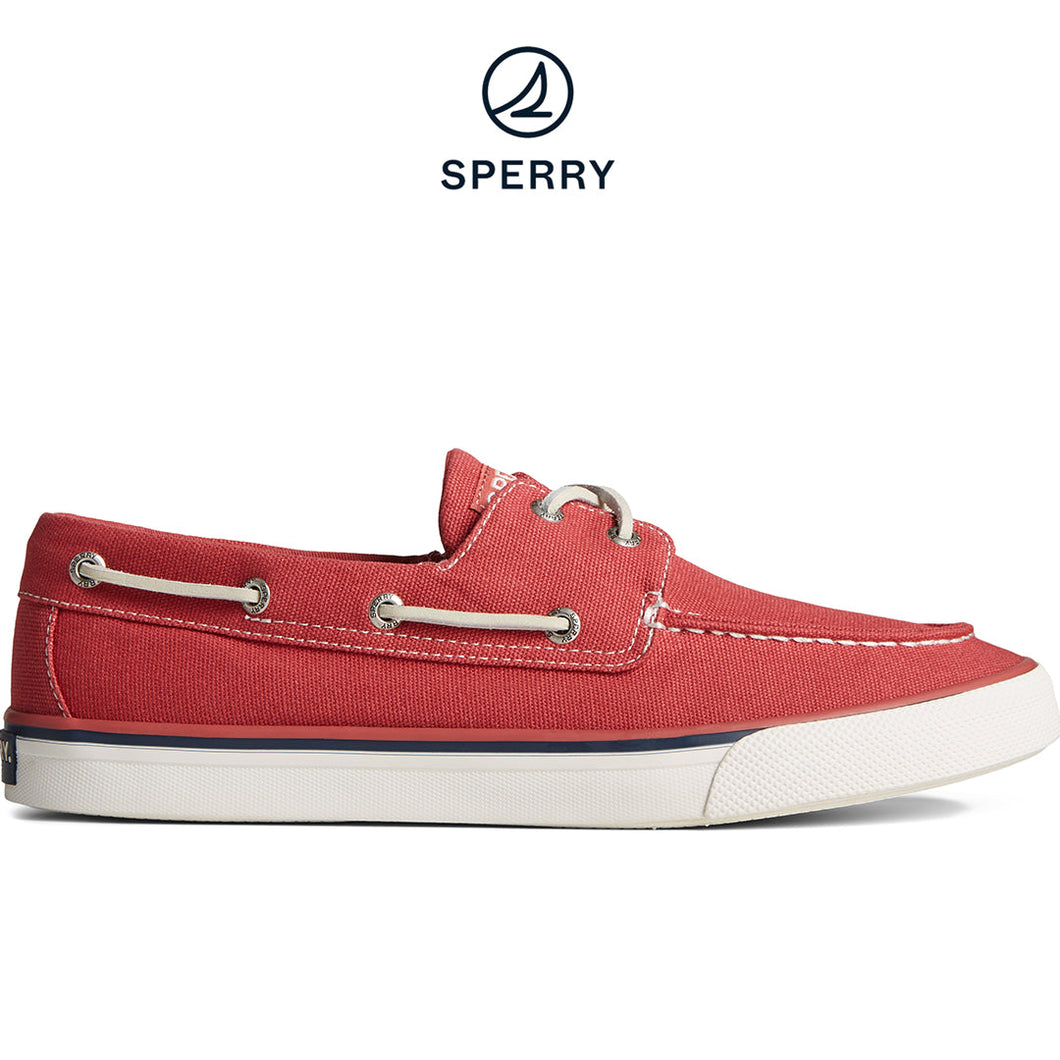 Sperry Men's Bahama II Nautical Sneaker - Red (STS25494)
