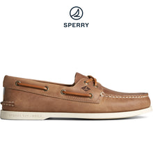 Load image into Gallery viewer, Sperry Men&#39;s Authentic Original™ Leather Boat Shoe Tan (STS25511)
