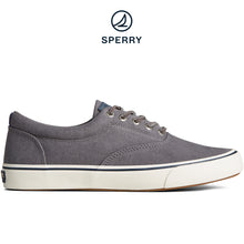 Load image into Gallery viewer, Sperry Men&#39;s SeaCycled™ Striper II CVO Textile Sneaker Grey (STS25513)
