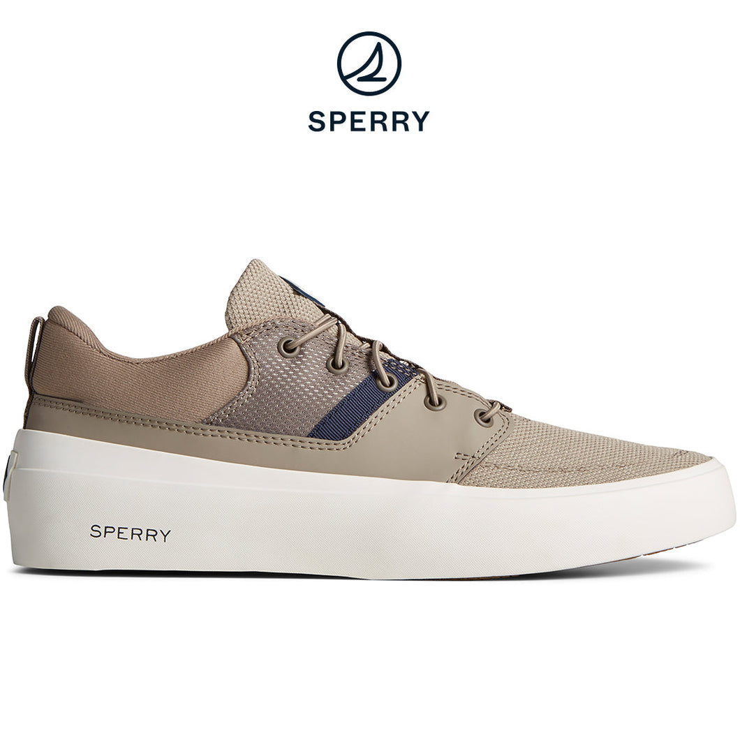 Sperry Men's SeaCycled™ Fairlead Sneaker Taupe (STS41112)