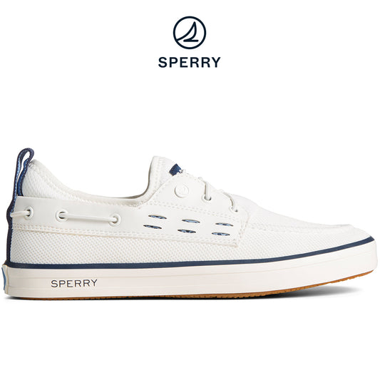 Sperry Women's Fairlead Boat Sneaker White (STS49180)